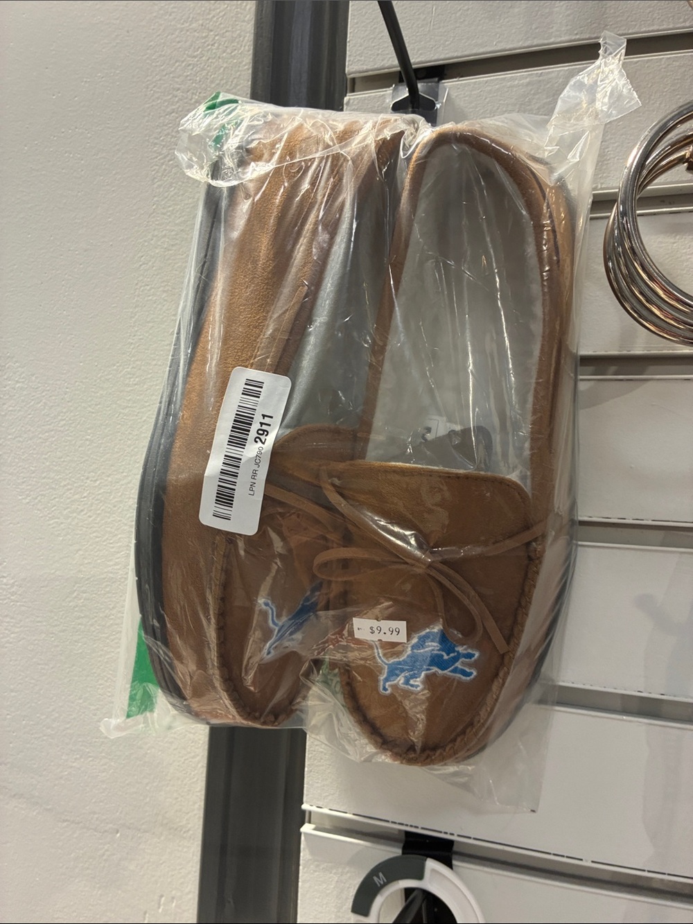 NFL Brown Men’s Slip-On Loafers